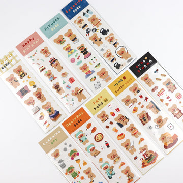 TETEUM Daily Stickers 貼紙（9款） - SOUL SIMPLE HK