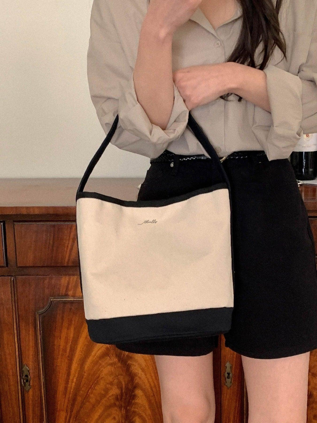 THE ALLY - ELIN BAG 手提包 [附送小化妝袋]（2款） - SOUL SIMPLE HK