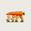 Dinotaeng King Carrot! Limited Figure 限量版模型 (4p) - SOUL SIMPLE HK