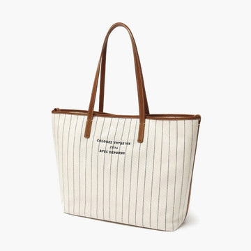 Depound - Dear Bag (Shoulder) - Ivory Stripe (L) 單肩包