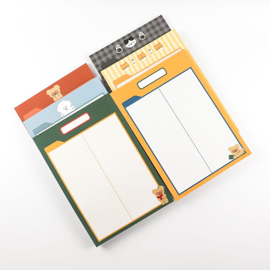 TETEUM B5 Memo Pad (Ver.2) 便條紙（6款） - SOUL SIMPLE HK