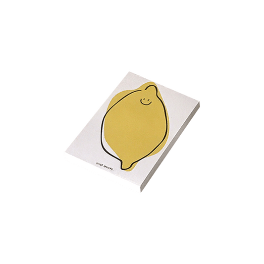 【現貨】Second Morning Lemony Memo Pad 檸檬便條紙 - SOUL SIMPLE HK
