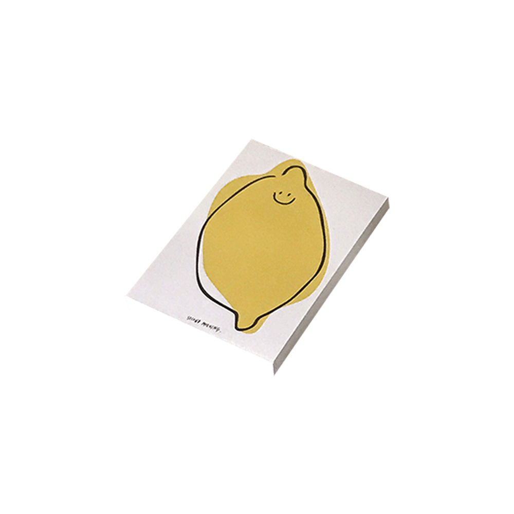 【現貨】Second Morning Lemony Memo Pad 檸檬便條紙 - SOUL SIMPLE HK