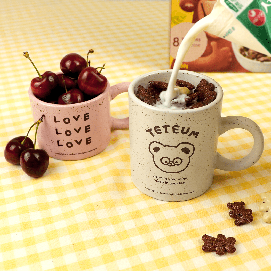 TETEUM Cookie Mug Cup 馬克杯（2款） - SOUL SIMPLE HK