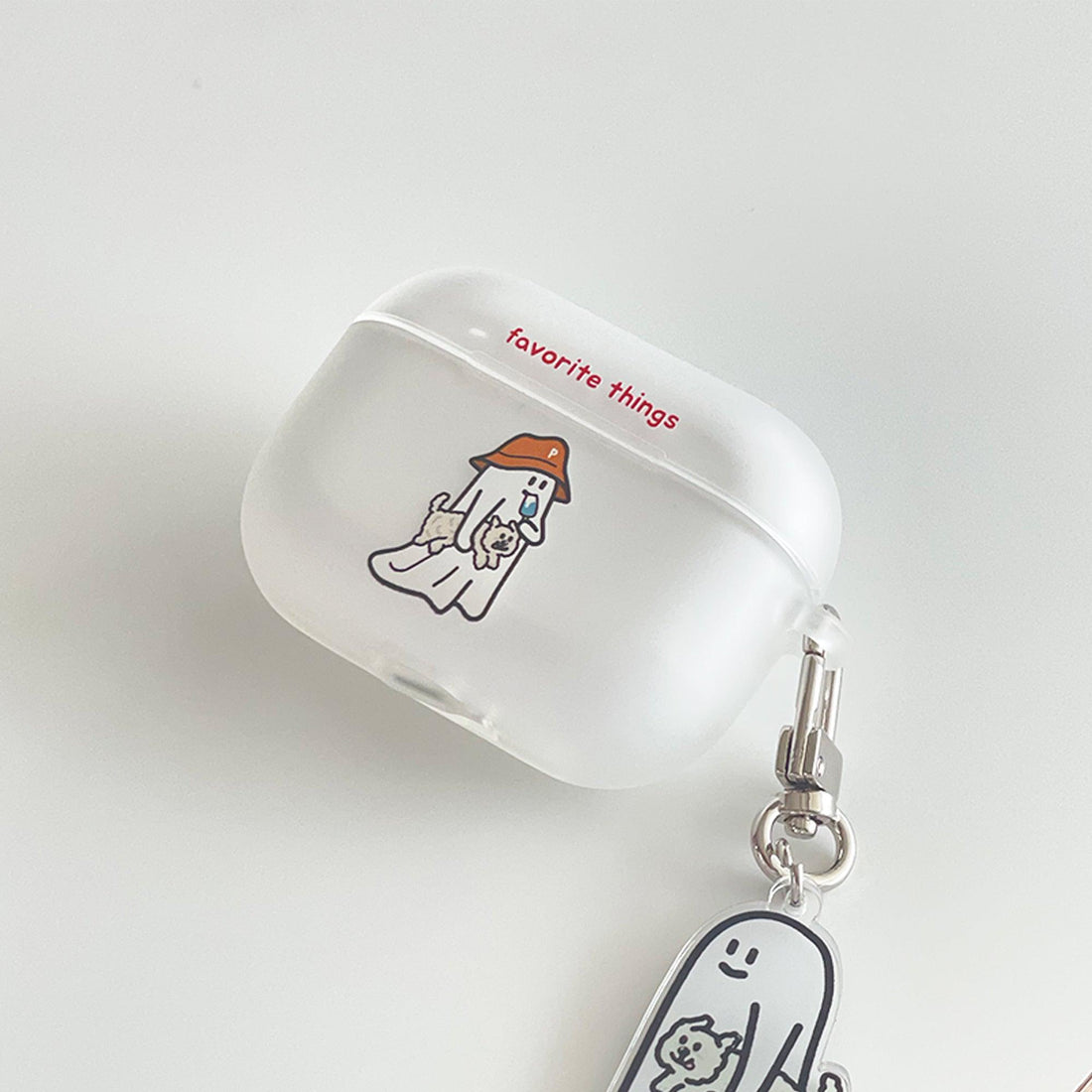 Percentage/Design p/d 幽靈大軍 Gordy with Dog & his favorite things Airpods Case 耳機保護殻 - SOUL SIMPLE HK