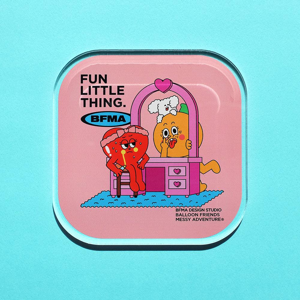 BALLOON FRIENDS Character Acrylic Coaster 杯墊（4款） - SOUL SIMPLE HK