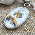 Percentage/Design p/d 幽靈大軍 Retro Social Club - Skateboard Keyring 鎖匙扣的副本 - SOUL SIMPLE HK