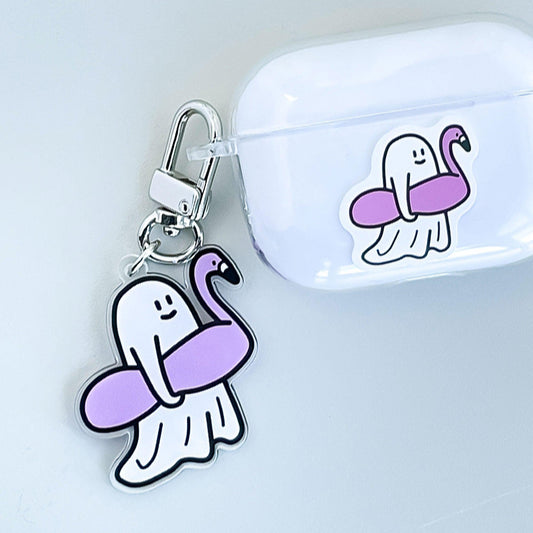 Percentage/Design p/d 幽靈大軍 Flamingo Gordy Keyring 鎖匙扣 - SOUL SIMPLE HK