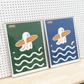 Percentage/Design p/d 幽靈大軍 Ghost Server Gordy Blue Ocean Poster A4/A3 海報 - SOUL SIMPLE HK