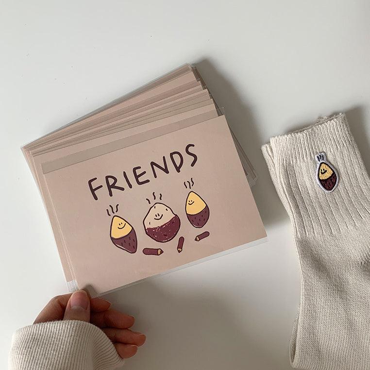 【現貨】Second Morning Kumi Friends Postcard 蕃薯明信片 - SOUL SIMPLE HK