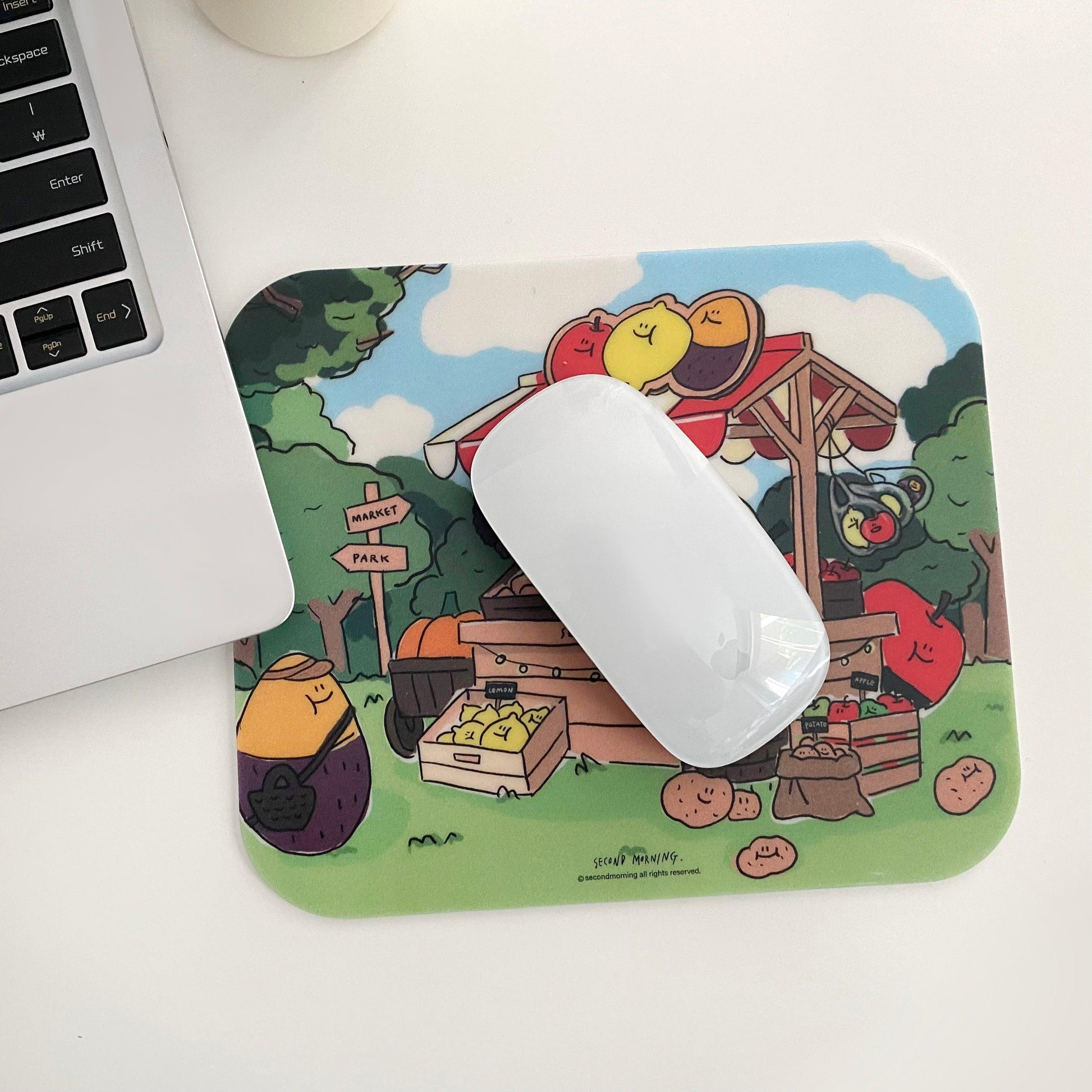 Second Morning Semo Market Mouse Pad 滑鼠墊 - SOUL SIMPLE HK