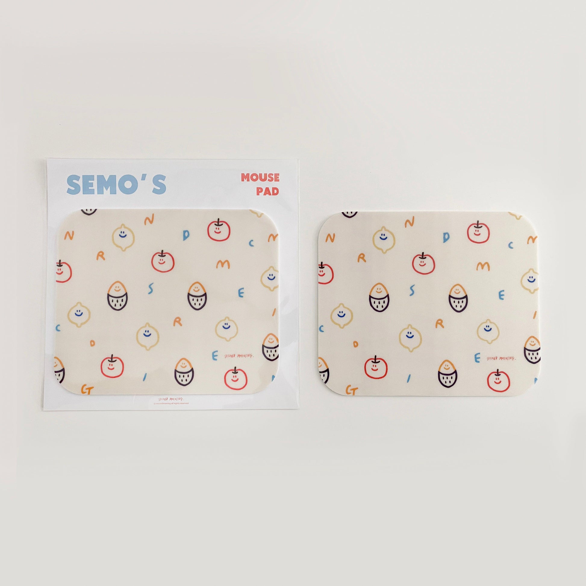 Second Morning Semo Friends Mouse Pad 滑鼠墊 - SOUL SIMPLE HK