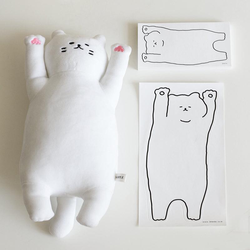 3months Sleeping Cat Memo Pad 便條紙 - SOUL SIMPLE HK