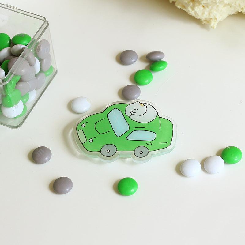3months Green Car Smart Phone Grip Tok 手機支架 - SOUL SIMPLE HK