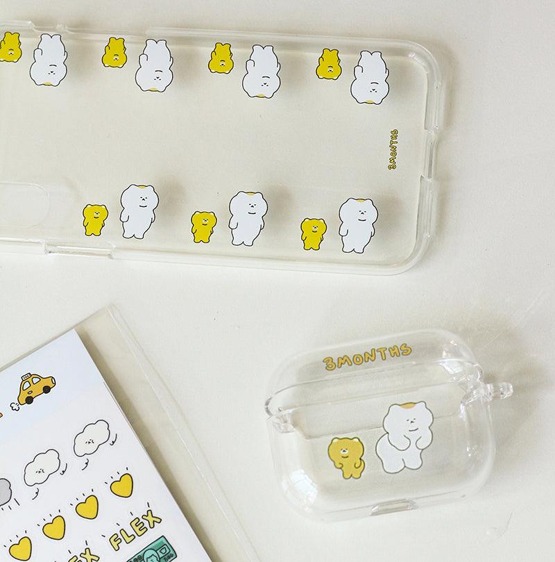 3months Ueong Yellow Jelly Phone Case 手機保護軟殻 - SOUL SIMPLE HK