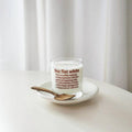 BRACKET TABLE Red 9oz Flat White Cup 玻璃杯 - SOUL SIMPLE HK