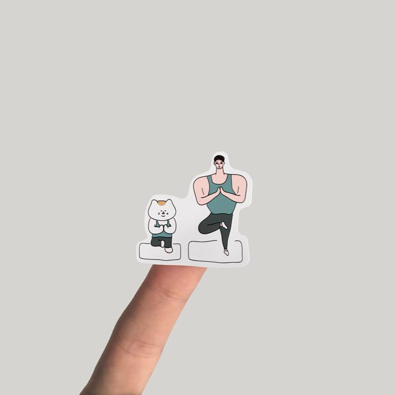 3months Be Healthy! Sticker 貼紙 (2p) - SOUL SIMPLE HK