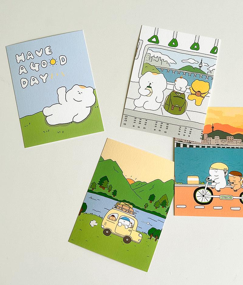 3months Daily Life Postcard Ver.3 明信片（11款） - SOUL SIMPLE HK