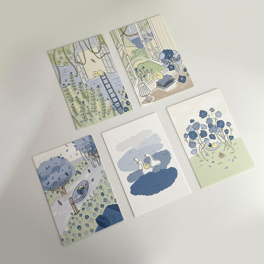 Second Morning Blue May Postcard 限量版明信片 (5款) - SOUL SIMPLE HK