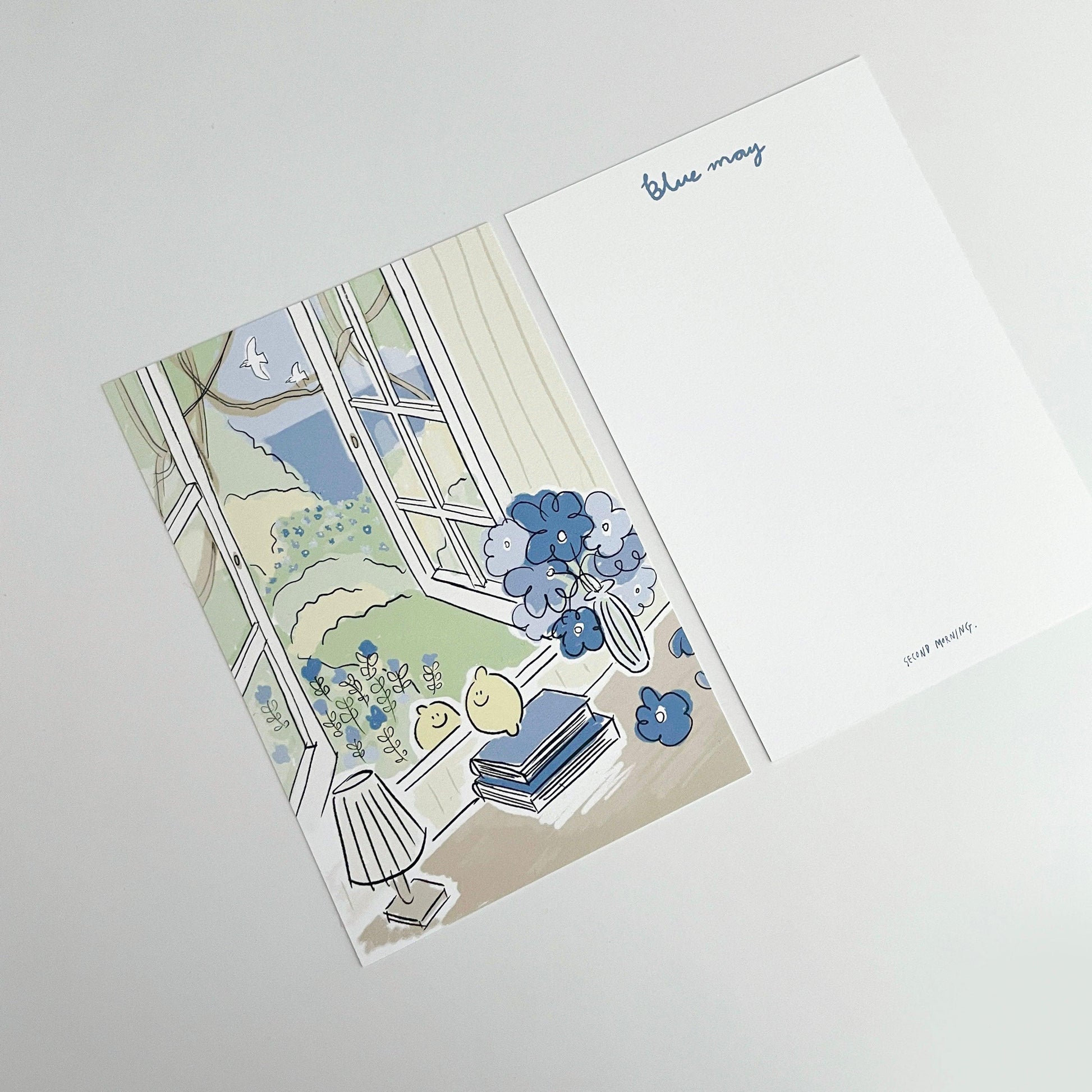 【現貨】Second Morning Blue May Postcard 限量版明信片 (5款) - SOUL SIMPLE HK