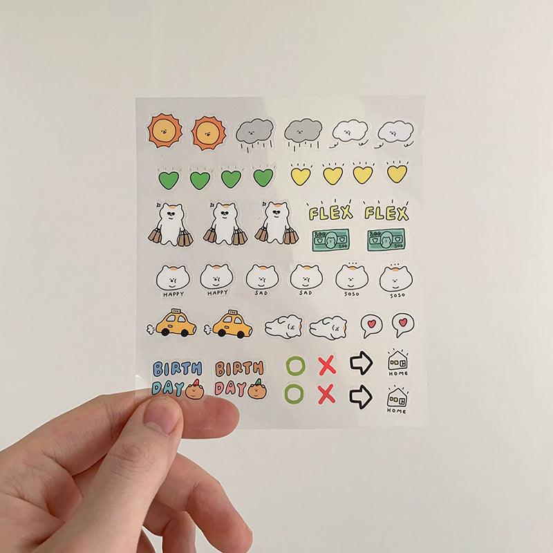 3months Mini Sticker Ver.2 貼紙 - SOUL SIMPLE HK