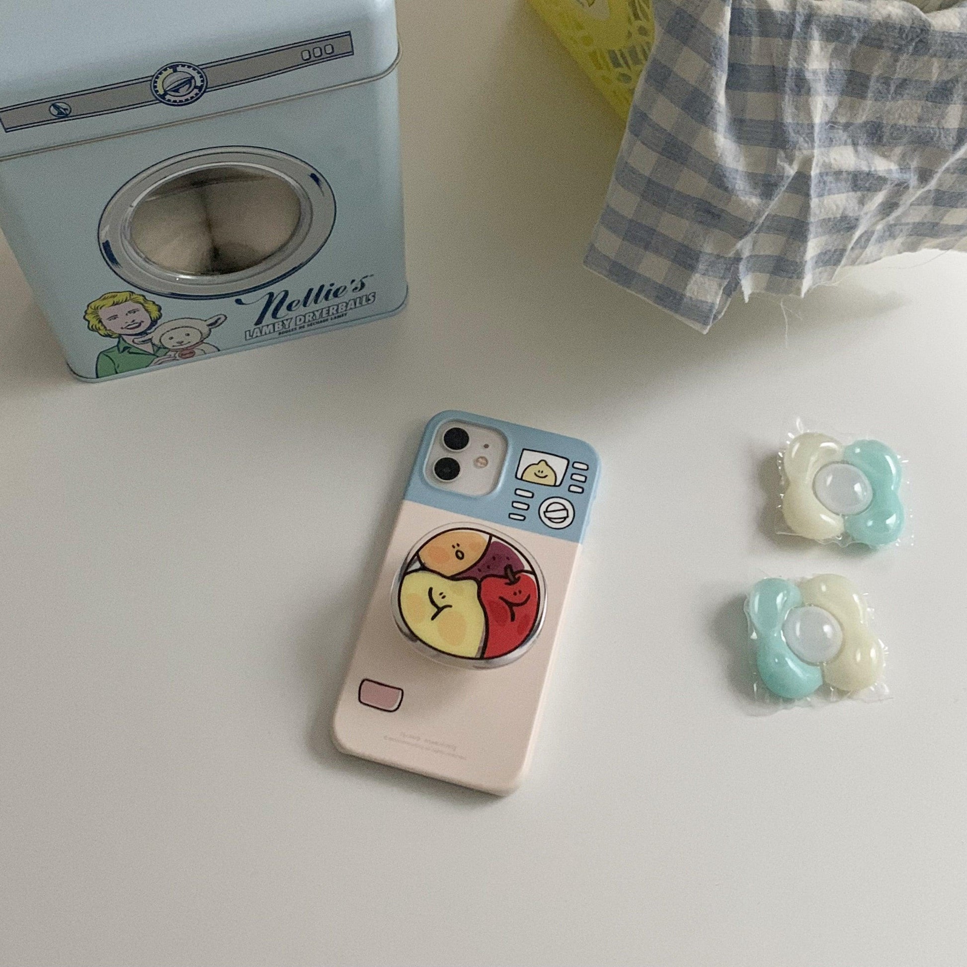 Second Morning Laundry Acrylic Grip Tok 手機支架 - SOUL SIMPLE HK