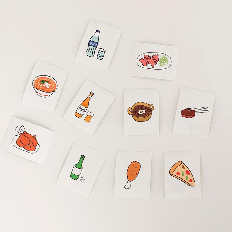 3months Midnight Meal Sticker/Set 貼紙 - SOUL SIMPLE HK