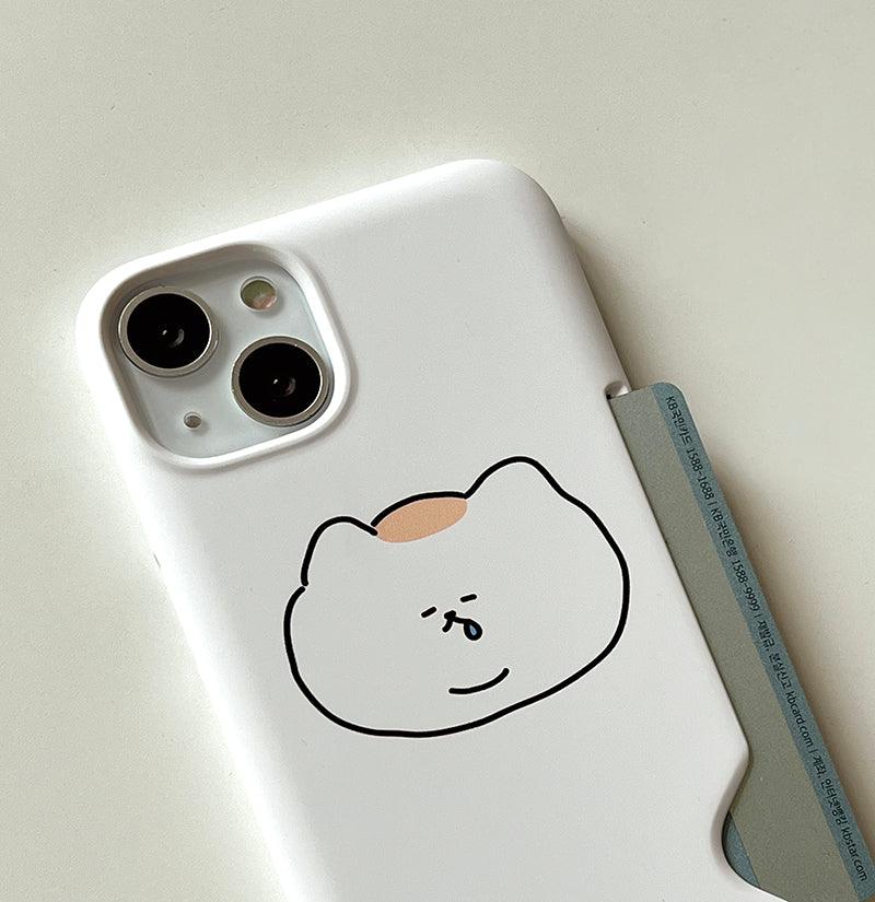 3months Ueong Face Card Phone Case 手機保護殻 - SOUL SIMPLE HK