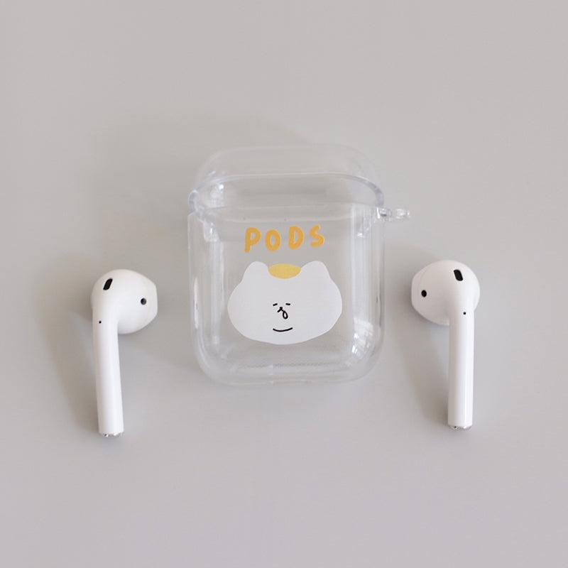 3months 透明 PODS Airpods/Pro Case 耳機保護硬殼 - SOUL SIMPLE HK