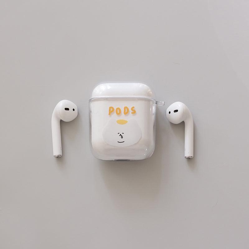 3months 透明 PODS Airpods/Pro Case 耳機保護硬殼 - SOUL SIMPLE HK