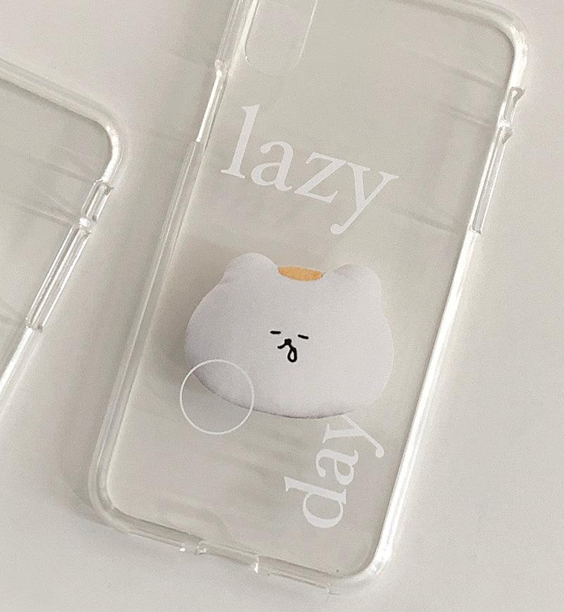 3months Cat Foot / Lazy Day / Egg Jelly Phone Case (3 types) SOUL SIMPLE HK 3months Cat Foot / Lazy Day / Egg Jelly Phone Case (3 types) SOUL SIMPLE HK