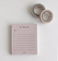 3months To Do List Memo Pad 便條紙（4款） - SOUL SIMPLE HK