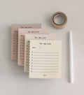 3months To Do List Memo Pad 便條紙（4款） - SOUL SIMPLE HK