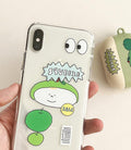 3months Squeezing Apple Jelly/Hard Card Phone Case 手機保護殻（2款） - SOUL SIMPLE HK