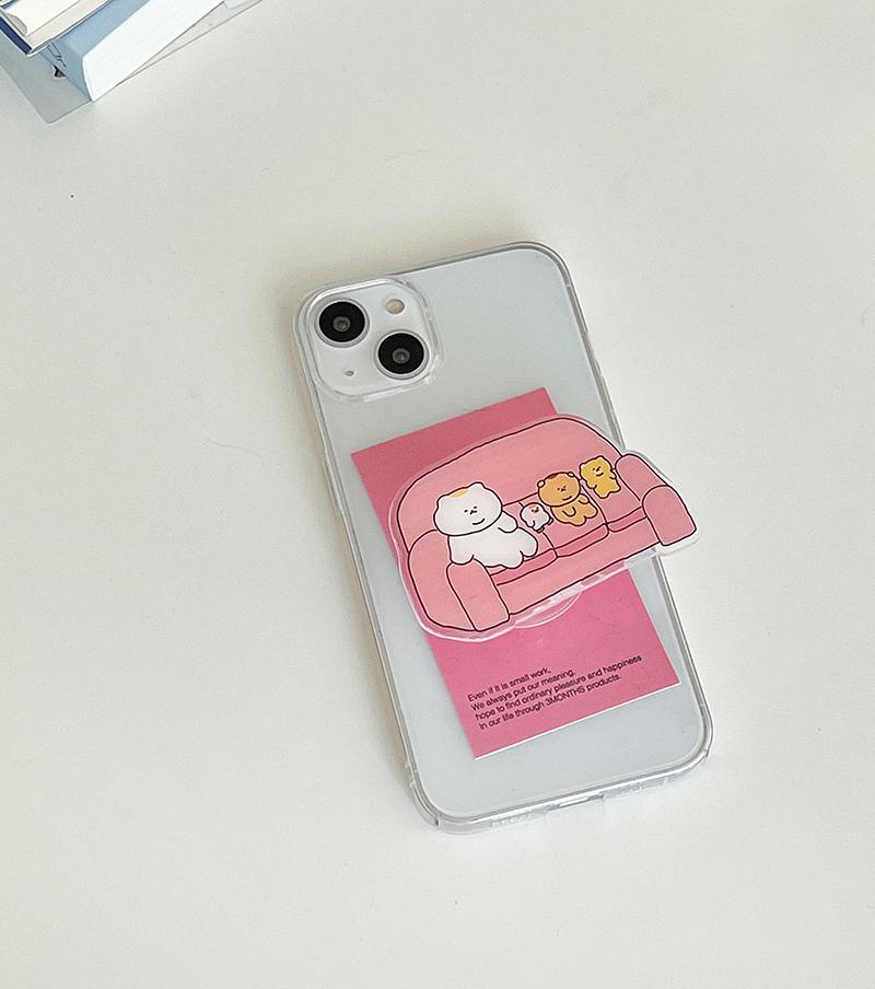 3months Smart Phone Grip Tok 手機支架（3款） - SOUL SIMPLE HK