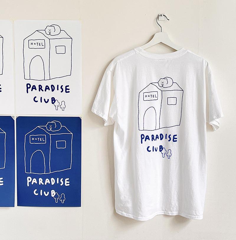 3months Paradise club T-shirt (Blue) 裇衫 - SOUL SIMPLE HK
