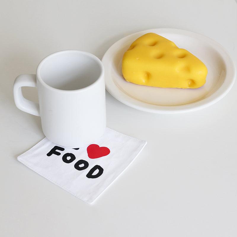 3months I Love Food Coaster 杯墊（2款） - SOUL SIMPLE HK