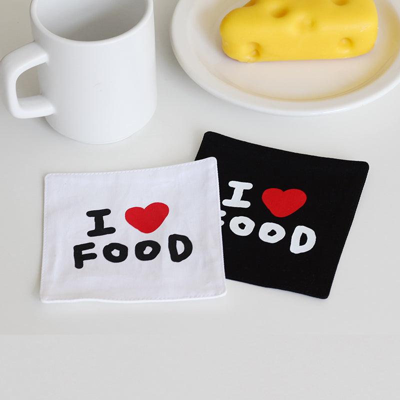 3months I Love Food Coaster 杯墊（2款） - SOUL SIMPLE HK