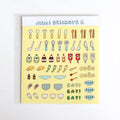 3months Mini Sticker Ver.4/5/6 貼紙 - SOUL SIMPLE HK