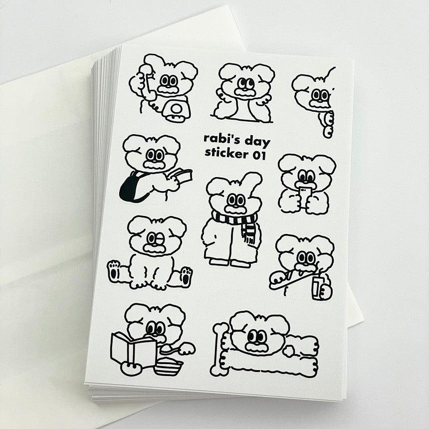 ADDHALF Eddy's Day 01 Deco Sticker 貼紙 - SOUL SIMPLE HK