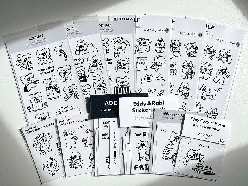 ADDHALF Random Sticker Pack 貼紙套裝 - SOUL SIMPLE HK