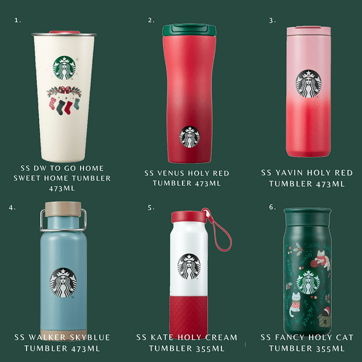 【現貨】Starbucks Christmas Phase 1 Promotion 聖誕節限定系列 - SOUL SIMPLE HK