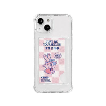 BALLOON FRIENDS Just Be Yourselves Tank Phonecase 手機保護軟殼（有卡套） - SOUL SIMPLE HK