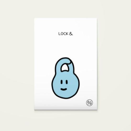 Percentage/Design p/d 幽靈大軍 Lock Rabbit & Unlock Rabbit Keyring 鎖匙扣（2款） - SOUL SIMPLE HK
