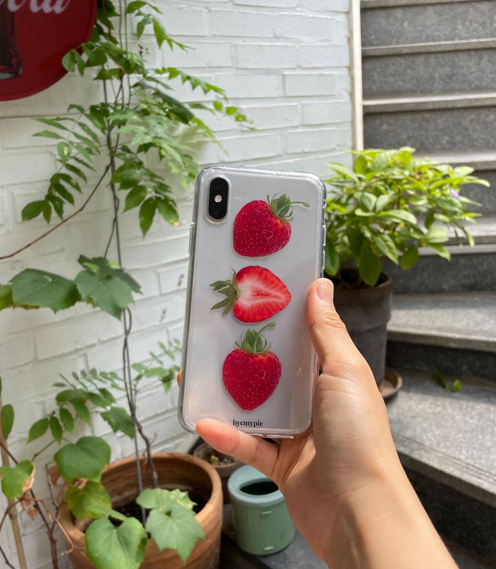 Byemympie Strawberry Lover Hardjelly Phone Case 手機保護殻 - SOUL SIMPLE HK