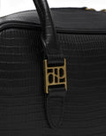 Depound - Panini Bag（Shoulder）- Croco Black 手提單肩包 - SOUL SIMPLE HK