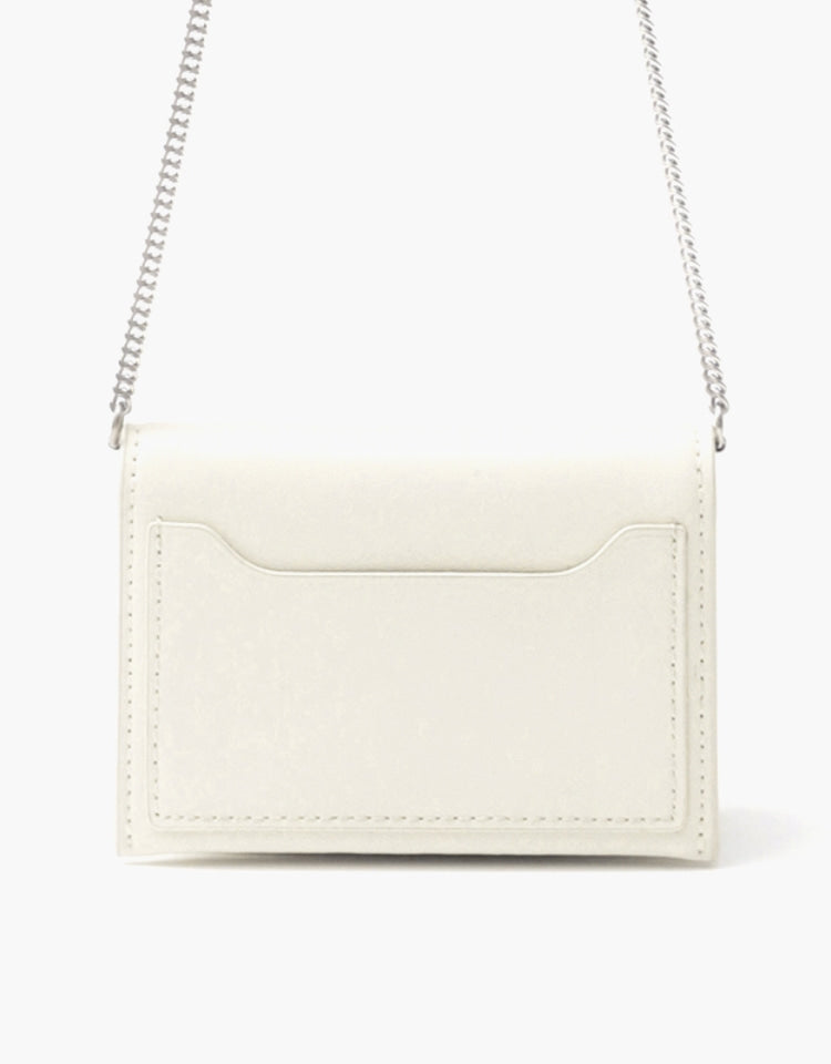 ★depound★ luna accordion wallet (crosschain) ecru beige 일상에 감성을 더하다