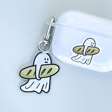 Percentage/Design p/d 幽靈大軍 Ghost Bread Keyring 鎖匙扣 - SOUL SIMPLE HK