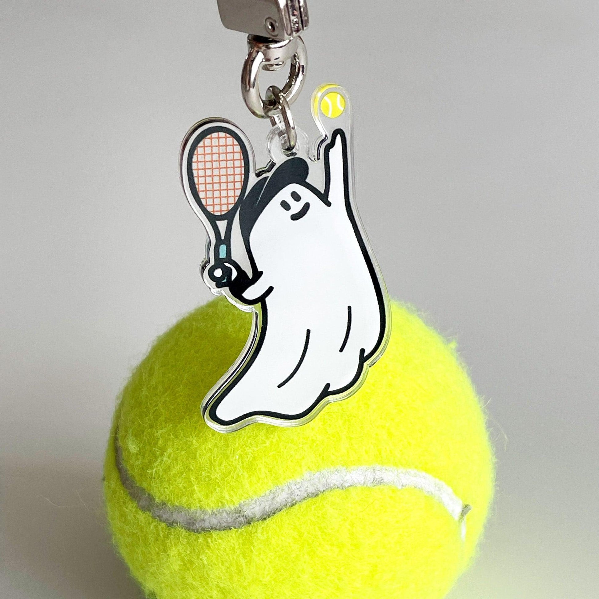 Percentage/Design p/d 幽靈大軍 Ghost Tennis Club Keyring 鎖匙扣 - SOUL SIMPLE HK