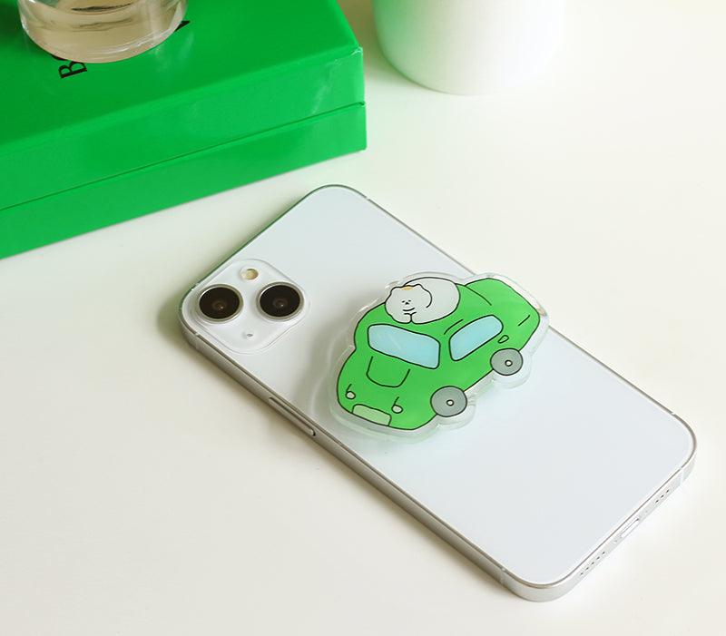 3months Green Car Smart Phone Grip Tok 手機支架 - SOUL SIMPLE HK